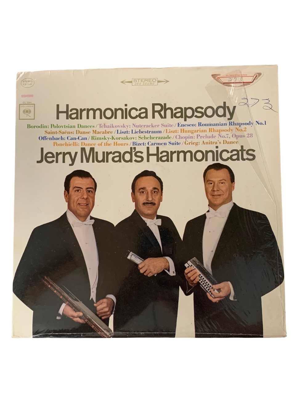 Harmonica Rhapsody Jerry Murads Harmonicats Columbia Vinyl LP Album
